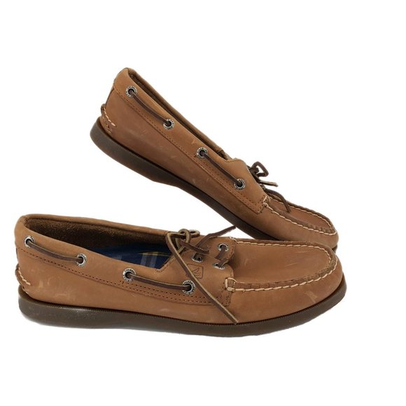 Sperry Tan Leather Loafers | Classic Style & Versatile Wear